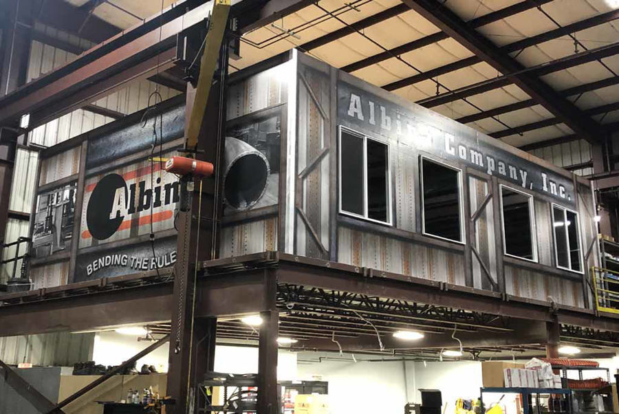 Grand Opening! State Of the Art Lunchroom at Albina Co., Inc.